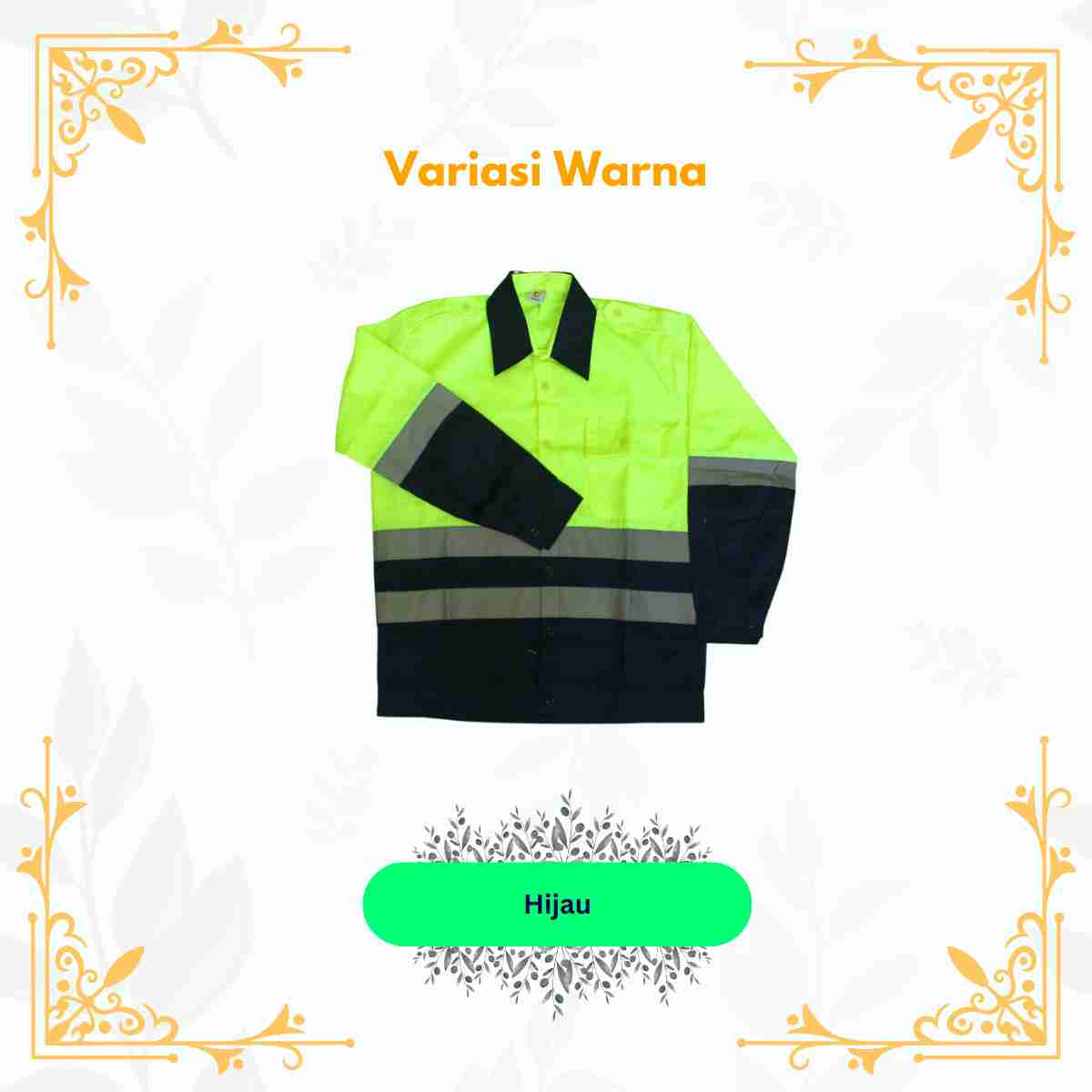Wearpack atasan lengan panjang variasi