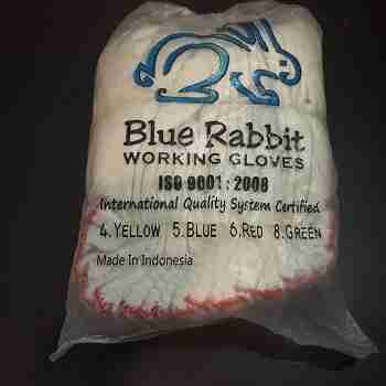 Sarung tangan blue Rabbit