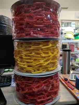 Rantai plastiK/Plastik Chain pembatas safety  