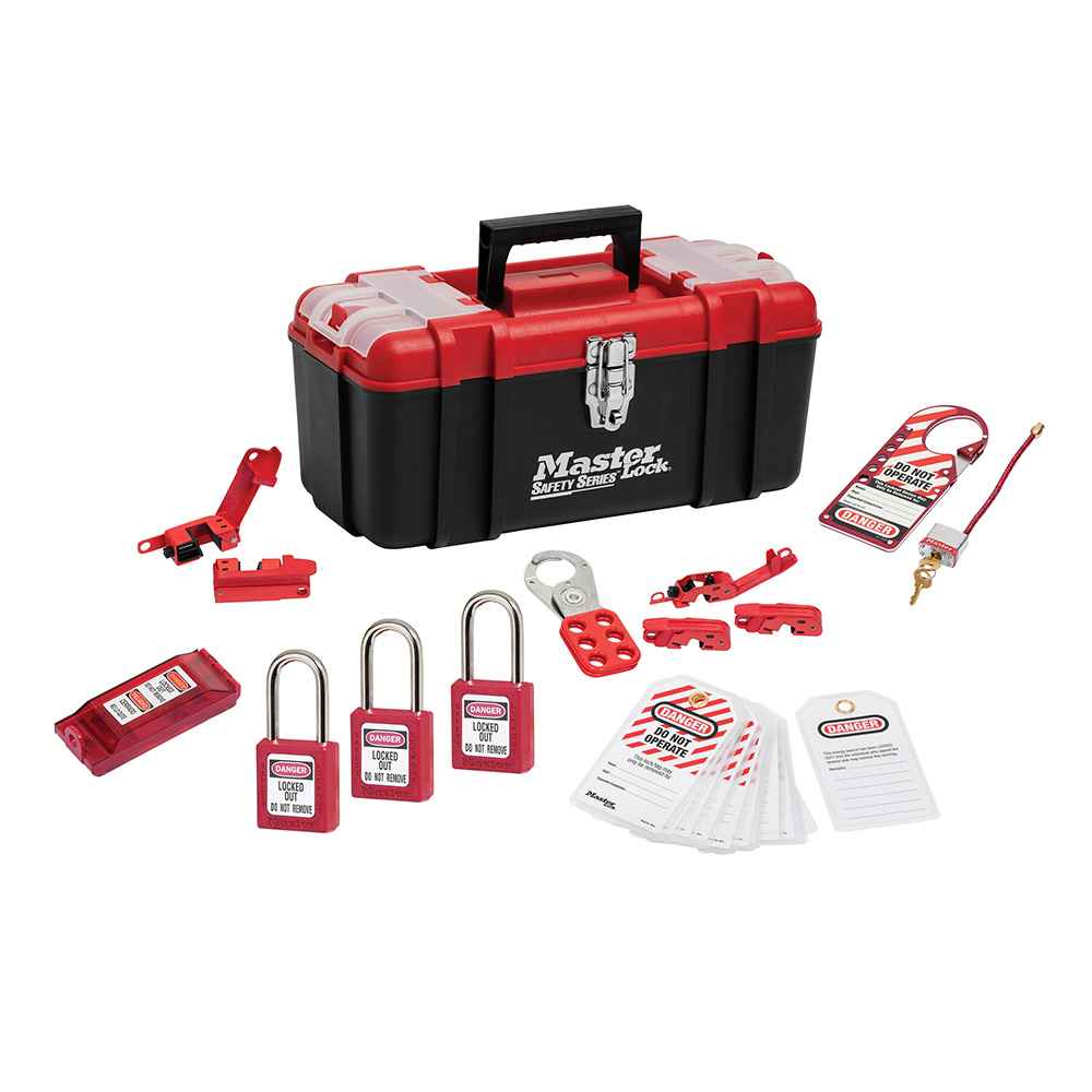 Masterlock 1457E410KA Portable Lockout Kit
