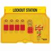 Master Lock 1482BP410 Stasiun Rak Gembok LoTo Dinding