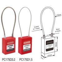 Prolockey Padlock Safety Cable PC175D