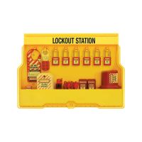 Masterlock S1850E410 Wall Mounted Lockout Station