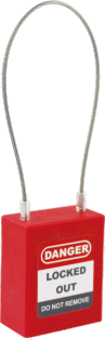 Padlock Safety Cable