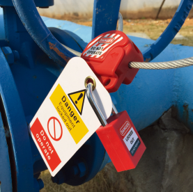 ADJUSTABLE
STEEL CABLE LOCKOUT