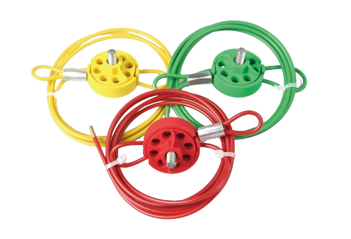 ADJUSTABLE
STEEL CABLE LOCKOUT