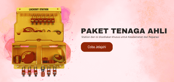 Paket Tenaga Ahli — station dan isi untuk keselamatan dan reparasi
