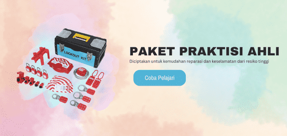 Paket Praktisi Ahli — lockout kit untuk reparasi berisiko tinggi